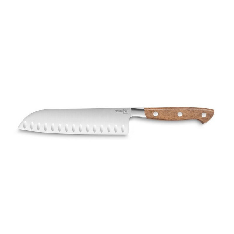 couteau santoku 19 cm georges manche noyer, tb groupe - tb groupe - tarrerias-bonjean