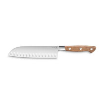 Couteau Santoku 19 cm Georges manche noyer, TB Groupe