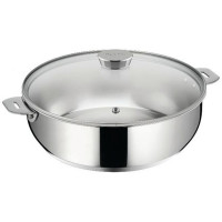 Sauteuse inox avec couvercle Salvaspazio+, Lagostina