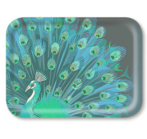 Plateau rectangulaire Paon, Jamida