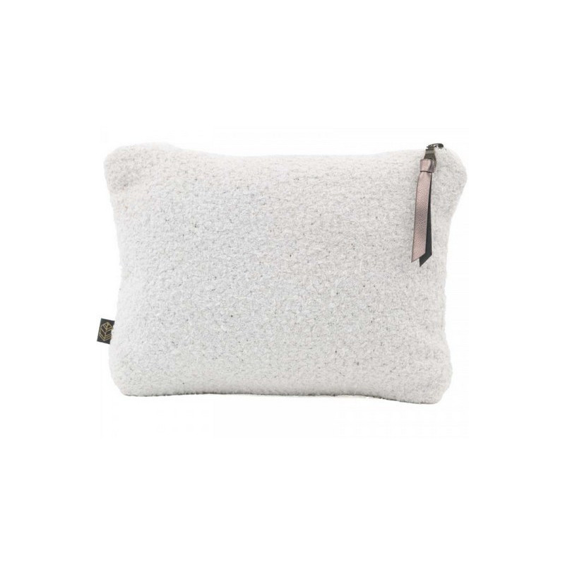 HAOMY TEXTILE - Pochette Collection Erode, Haomy Blanc - HAOMY TEXTILE