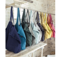 Sac cabas en lin collecion Lavezzi, Haomy