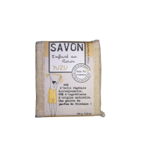 Savon parfumé coloré Yuzu, mas du roseau