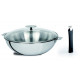 Set wok + couvercle + poignée Casteline, Cristel