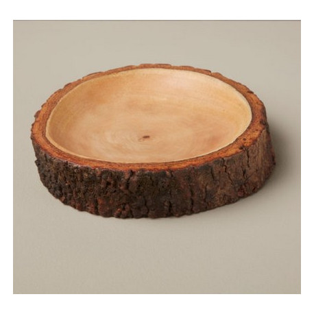 Assiette petit modèle en bois de manguier, Be Home