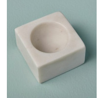 Coquetier en marbre blanc, Be Home