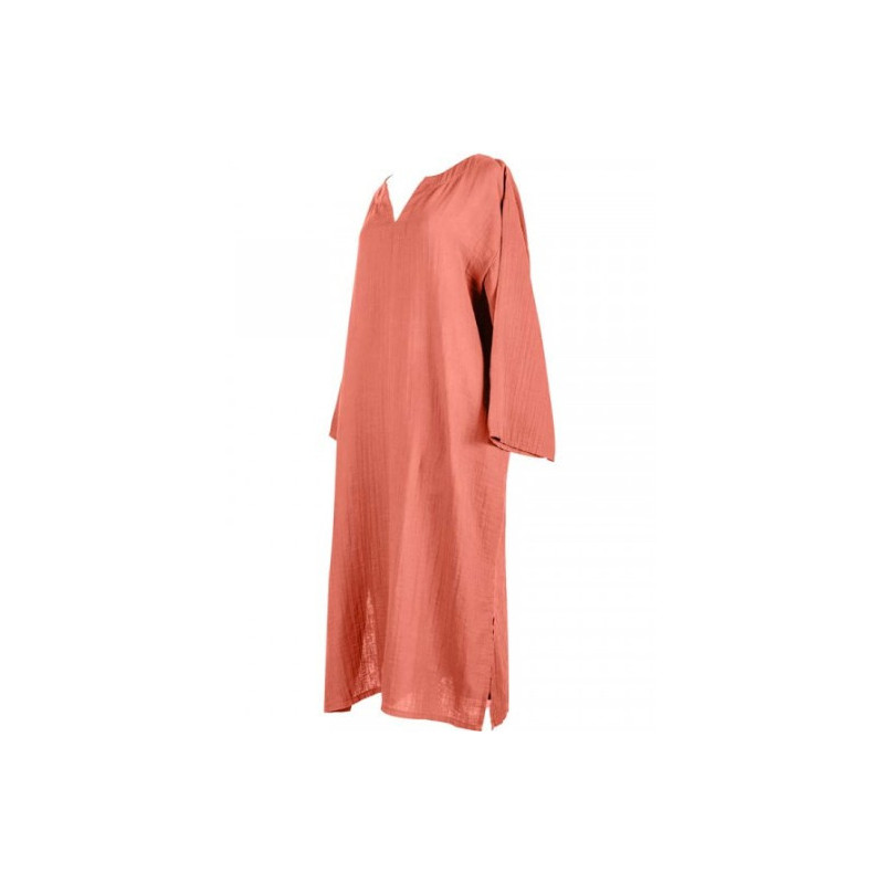 HAOMY TEXTILE - Tunique Dili L/XL , Haomy Bois de rose - HAOMY TEXTILE