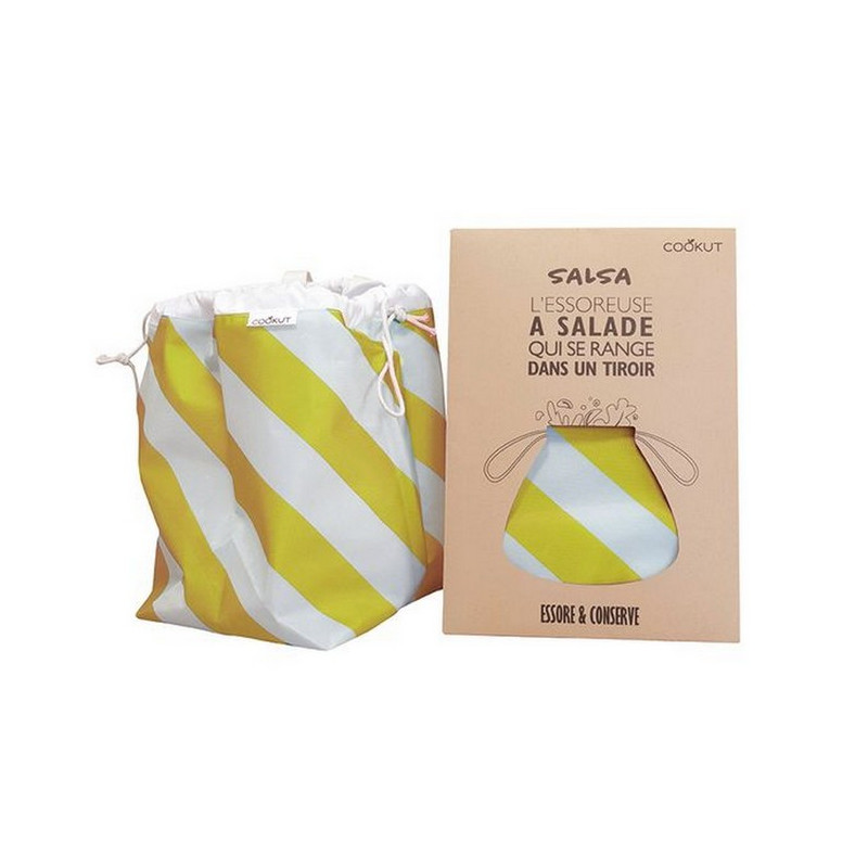 Cookut - Essoreuse à salade Salsa, Cookut Jaune - COOKUT