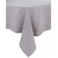 Nappe en lin Venise blanc, Haomy