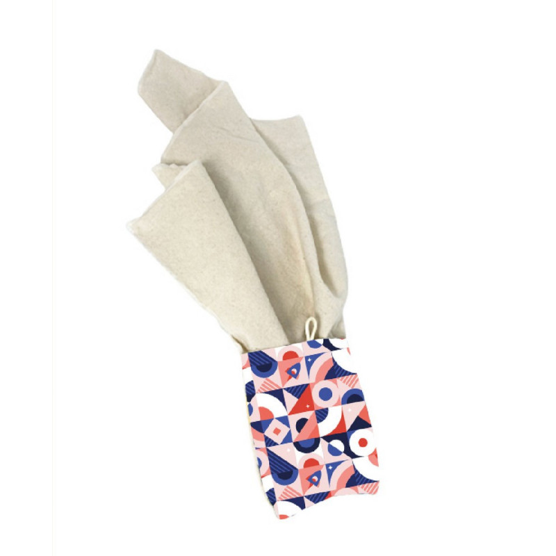 Cookut - Serviette de table Pokette, Cookut Bleu / Rose - COOKUT
