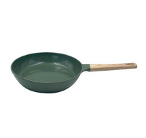 L' Incroyable Cocotte 28cm - 9 cuissons avec Revêtement anti-adhérent Perle  - Poignée personnalisable + maniques COOKUT