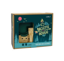 Coffret 2 raclettes individuelles à la bougie Lumi Édition Or Cookut