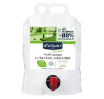 Eco recharge Multi-usages à l'alcool ménager Soluvert, Starwax