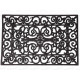 Paillasson rectangulaire en caoutchouc de Esschert Design