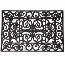 Paillasson rectangulaire en caoutchouc de Esschert Design