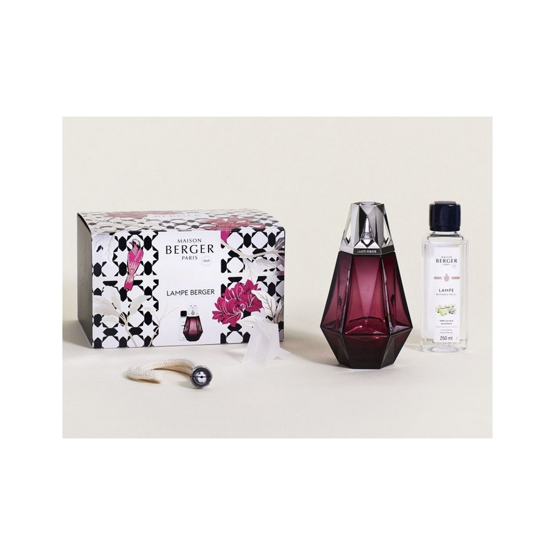 MAISON BERGER - Coffret lampe Berger Prisme Grenat, Maison Berger - MAISON BERGER