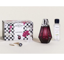 Coffret lampe Berger Prisme Grenat, Maison Berger