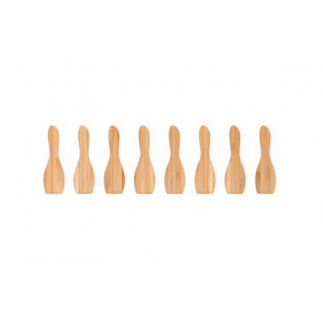 8 spatules à raclette, pebbly - pebbly