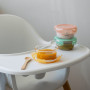 Set de 3 boites bébé en verre, pebbly
