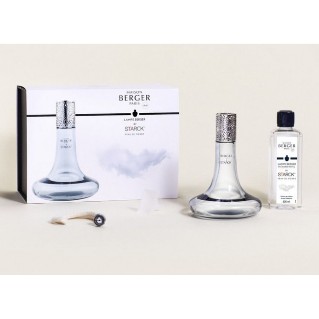 Coffret lampe Berger Starck Grise, Maison Berger