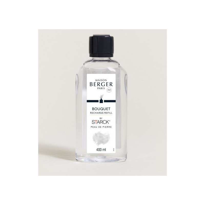 MAISON BERGER - Recharge bouquet parfumé  Starck 200 ml Peau de pierre, Maison Berger - MAISON BERGER