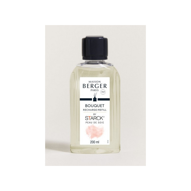  - Recharge bouquet parfumé Starck 200 ml Peau de soie, Maison Berger