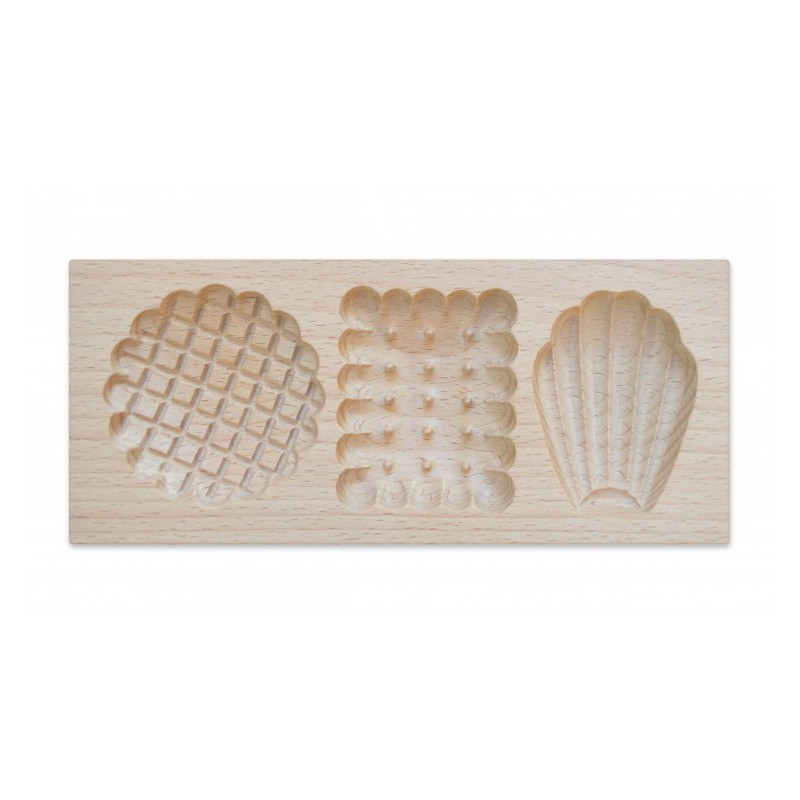 Scrapcooking - Moule bois petits biscuits fourrés, ScrapCooking - ScrapCooking