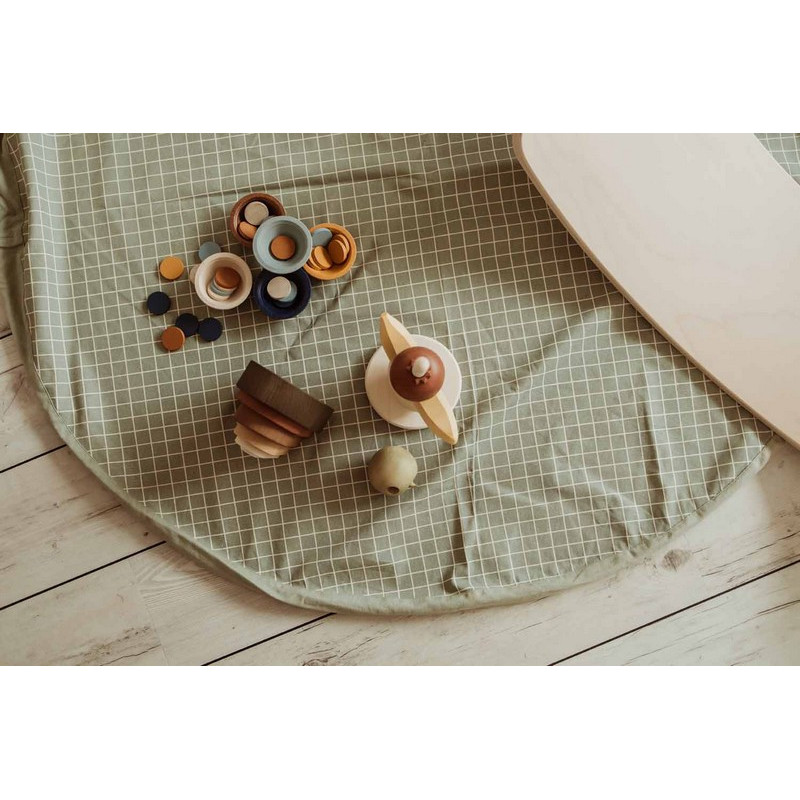 Play&Go - Sac de rangement pour jouets Organic, Play&Go Vert - Play & Go