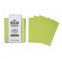 3 chiffons absorbants en cellulose mr.ECO, Martini Spa