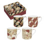 Coffret 4 mugs 30cl Kimono, Easy Life