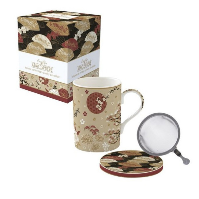 Coffret tisanière avec filtre inox Okinawa, Easy Life