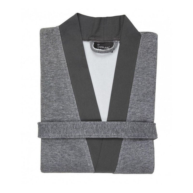 SENSEI - Peignoir anthracite collection Berat, Sensei L - SENSEI