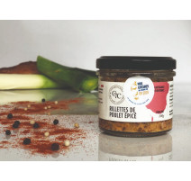Rillettes de Poulet Epicé, Conserveries des 7 Collines