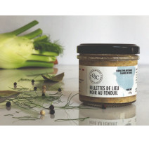 Rillettes de Lieu Noir au Fenouil, Conserveries des 7 Collines