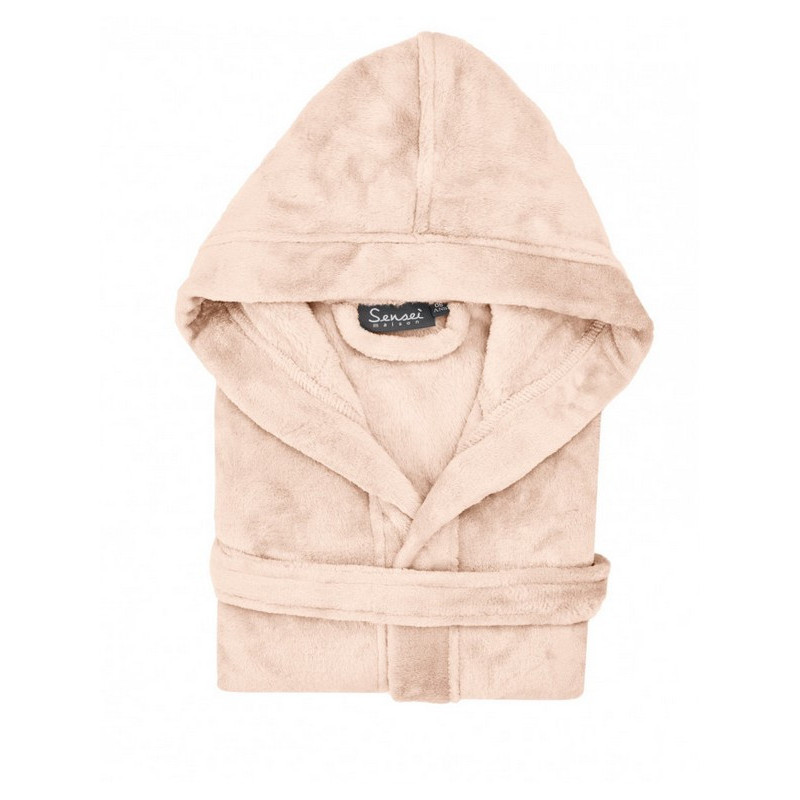SENSEI - Peignoir enfant à capuche Komo Pétale, Sensei 3/4 ans - SENSEI