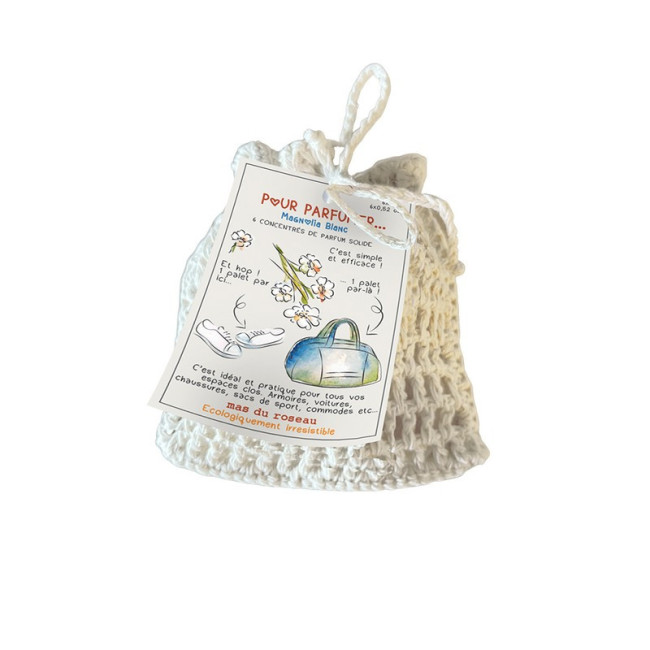 Parfum d'armoire Magnolia Blanc, mas du roseau