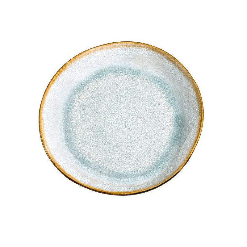 Medard de Noblat - Service vaisselle Shadow Aqua, Médard de Noblat Assiette dessert - Medard de Noblat