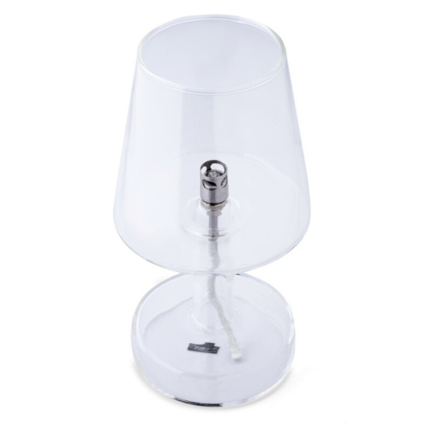 Lampe à huile de salon transparente, Peri Living