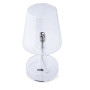 Lampe à huile de salon transparente, Peri Living