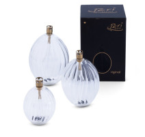 Lampe à huile ovale laiton, Peri design