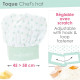 Set tablier + toque enfant, Scrapcooking