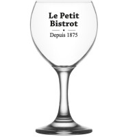 Coffret 6 verres à vin Le petit Bistrot, Trend'up