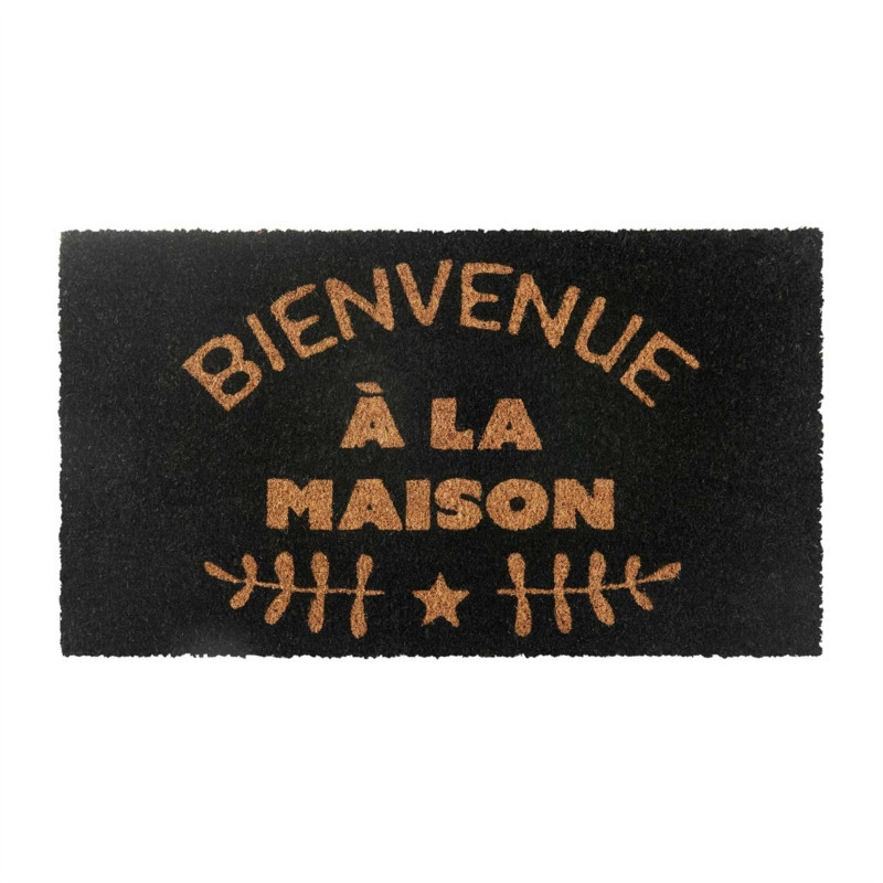 DERRIERE LA PORTE - Paillasson coco/pvc Bienvenue à la Maison, Derrière la porte - DERRIERE LA PORTE