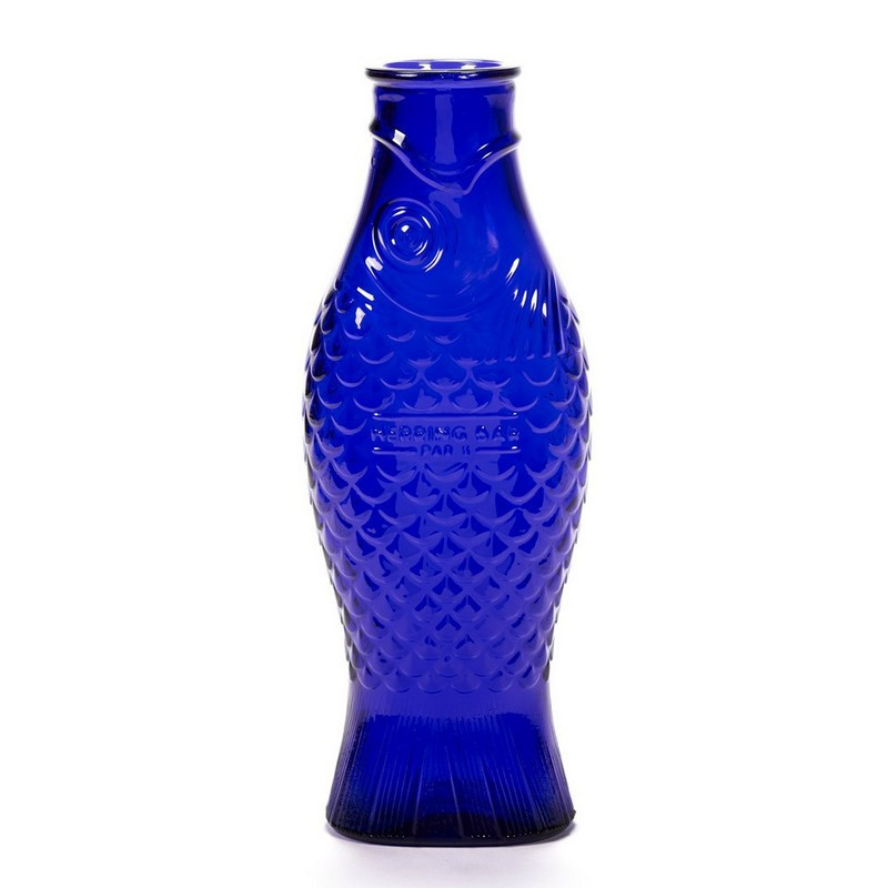 Serax - Bouteille 0.85L Poisson Cobalt, Serax - Serax