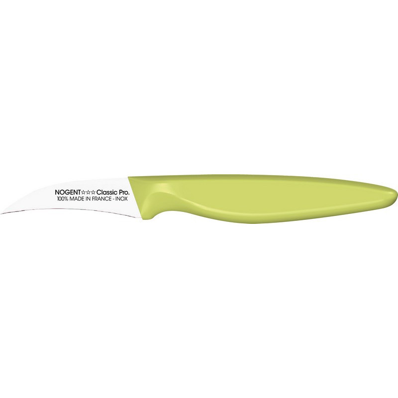 NOGENT - Couteau d'office lame serpette Manche Bio Sourcé, Nogent*** - NOGENT