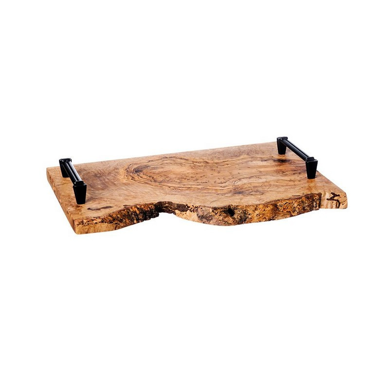 planche de service rustique en olivier, selbrae house ltd 34cm - selbrae house