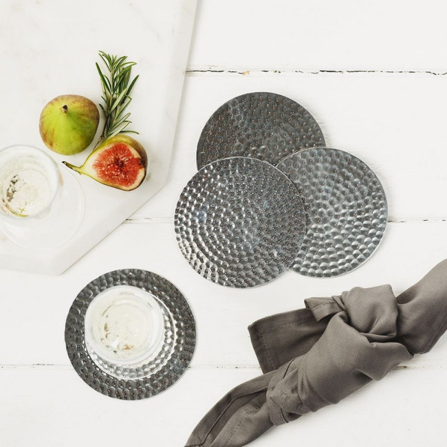 4 dessous de verres plats Or, Selbrae House LTD