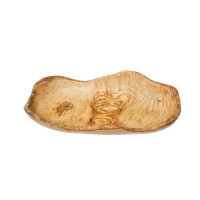 Corbeille rustique 36 cm en olivier, Selbrae House LTD