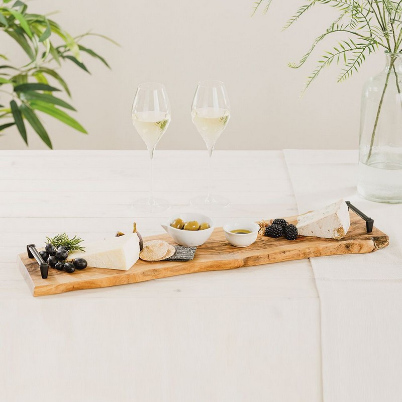 Selbrae House - Planche de service rustique en olivier, Selbrae House LTD 68 cm - Selbrae House