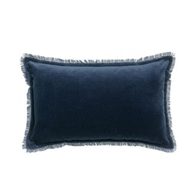 Coussin uni Fara Marine, Vivaraise